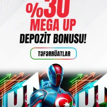 %30 MEGA UP Bonusu